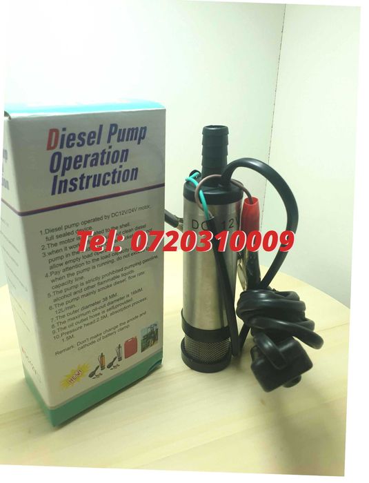 Mini Pompa Submersibila 12v