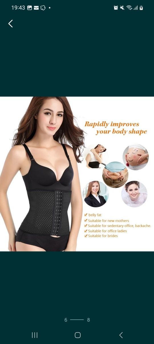 Corset modelator /post natal / Burtiera /centura de slabit