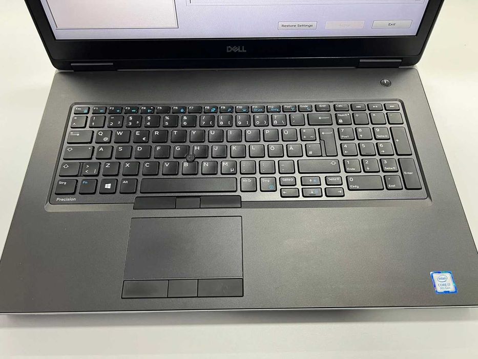 Laptop/Workstation Dell Precision 7740 i7-9850H 64GB RAM RTX 5000 16gb