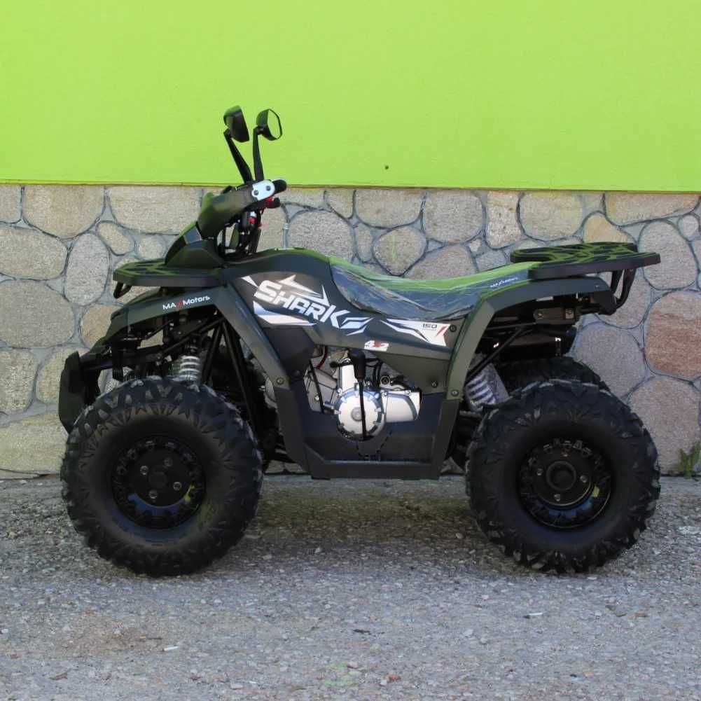 Бензиново ATV 150кубика MXF Attack SHARK Автоматик - Green