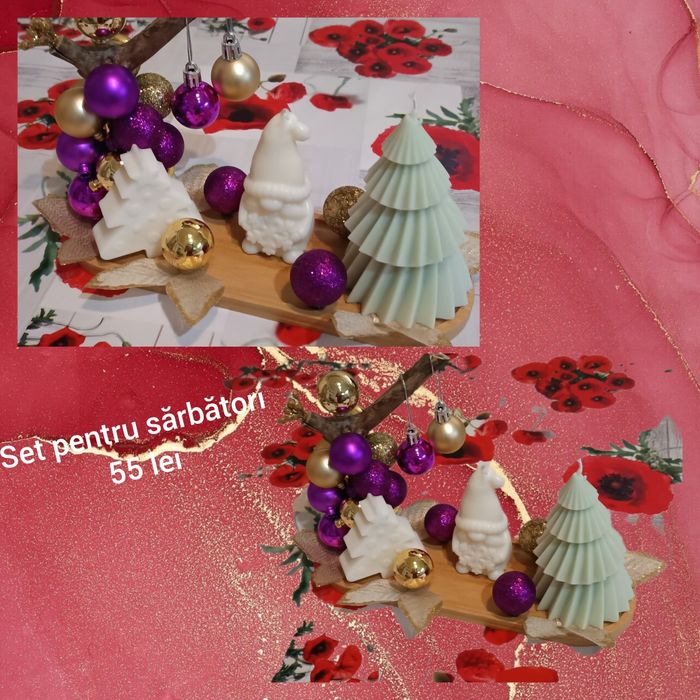 Buchet din lumânări parfumate