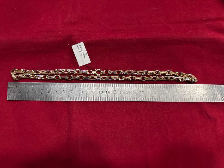 ***НЕПОВТОРИМ/НОВ***Златен синджир 15,19гр. 14к