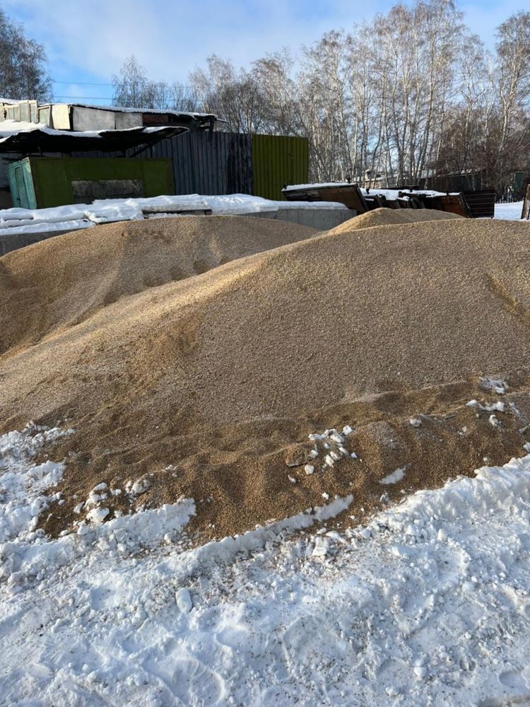 Зерно в мешках