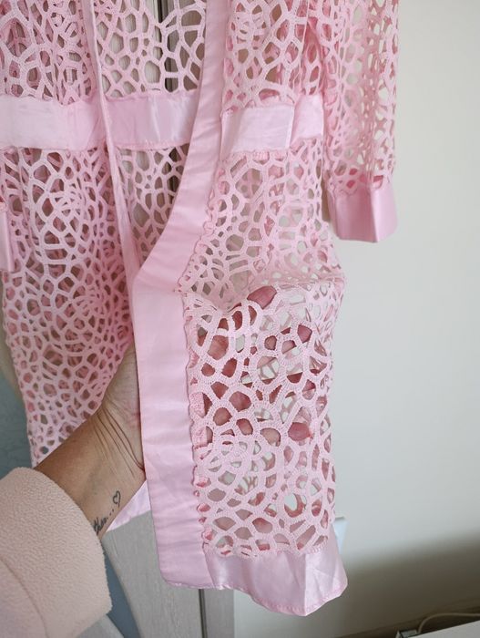 Уникална наметка в розово