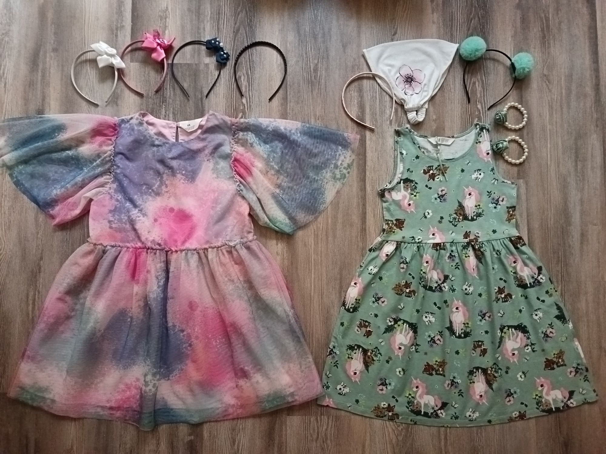 H&M Сладурски роклички Лот  +Подарък диадеми