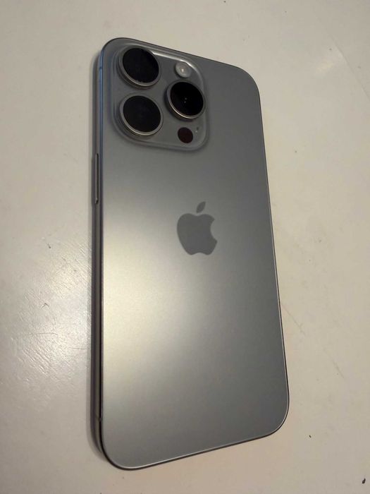 iPhone 15 Pro 128GB, Natural Titanium 90% Батерия Като нов! Гаранция!