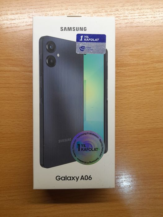 Samsung A06 имеется гарантия