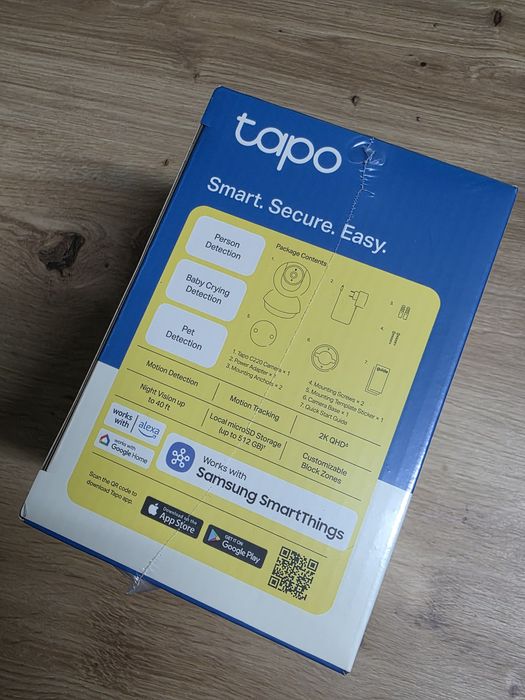 Camera video de securitate - Tapo C220 2K QHD AI  - 360°