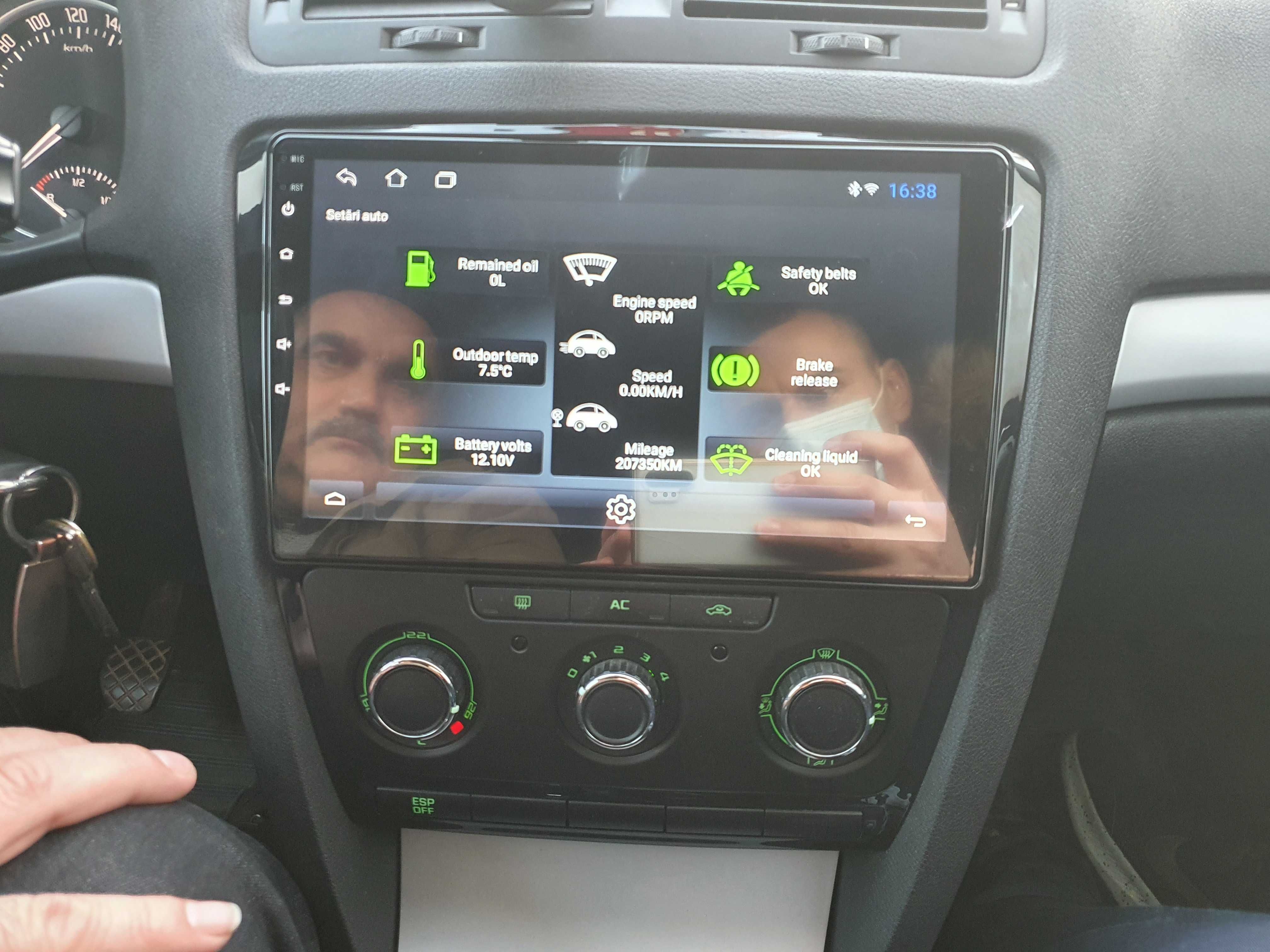 Navigatie android display 10" Skoda Octavia 2 NOUA