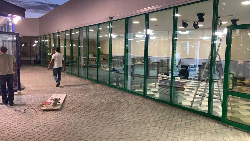 Продам здание на разбор и перенос. Стеклопакет, сэндвич.