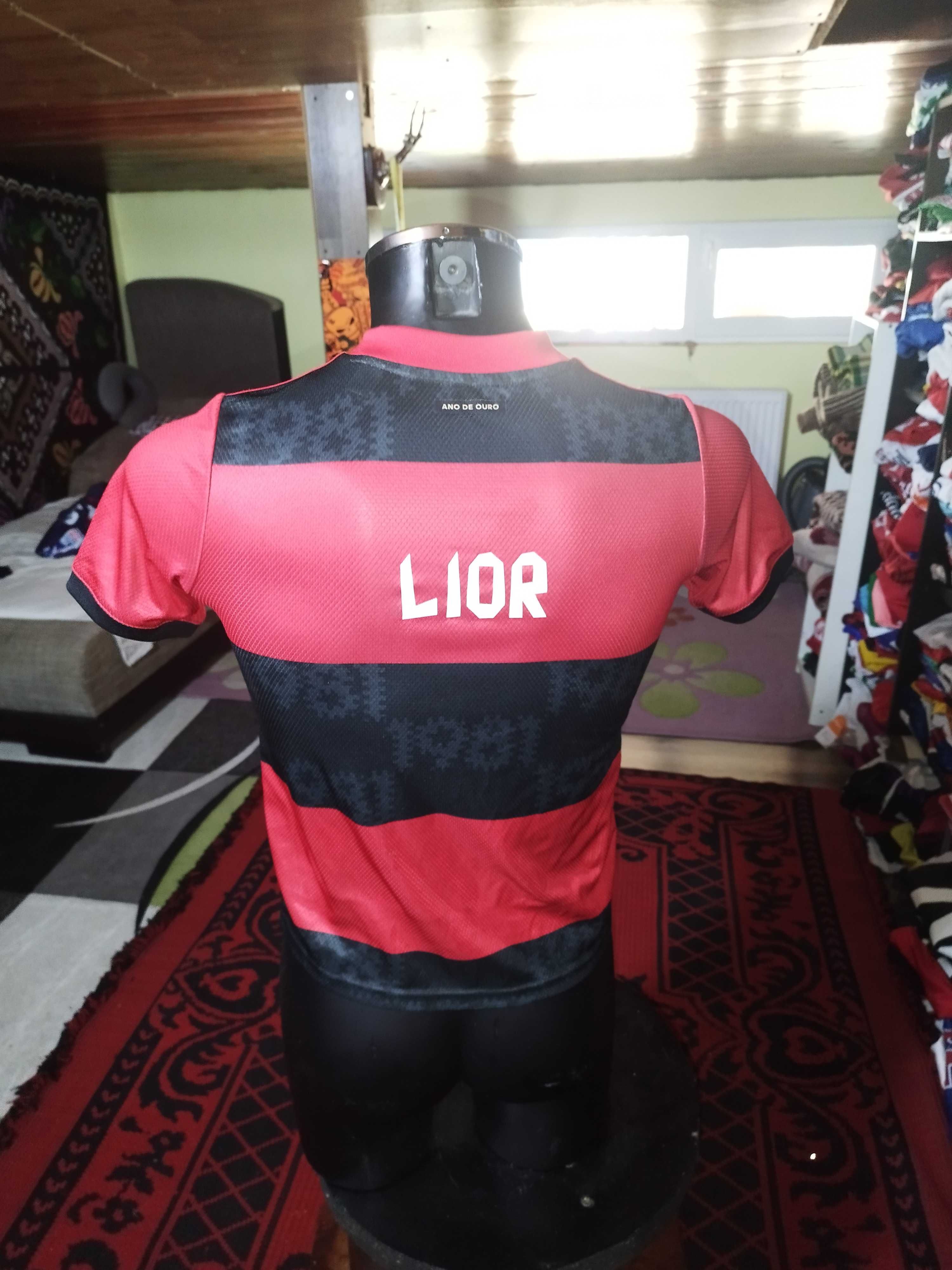tricou de copii 10-12 ani flamengo adidas 2020 home kit