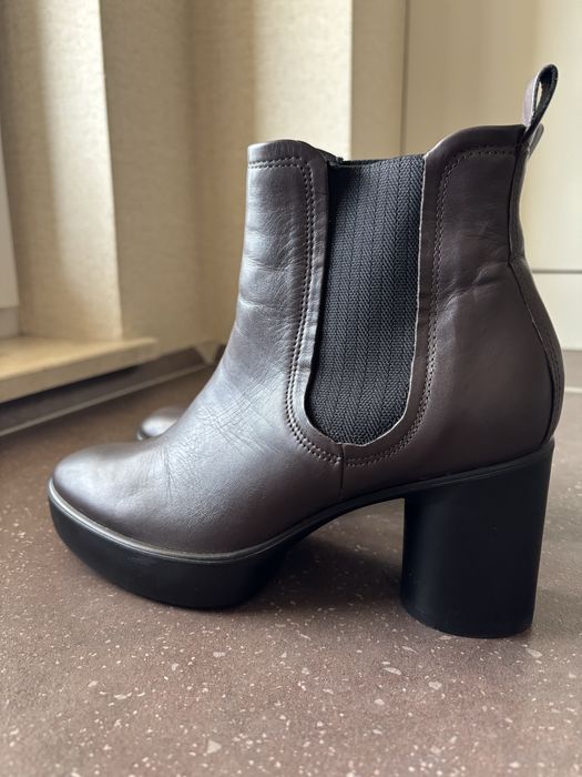 Botine dama din piele ,Ecco