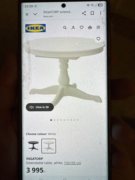 Masa cu 6 scaune IKEA