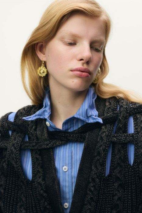 GLENN MARTENS H&M cardigan tricotat cu torsade