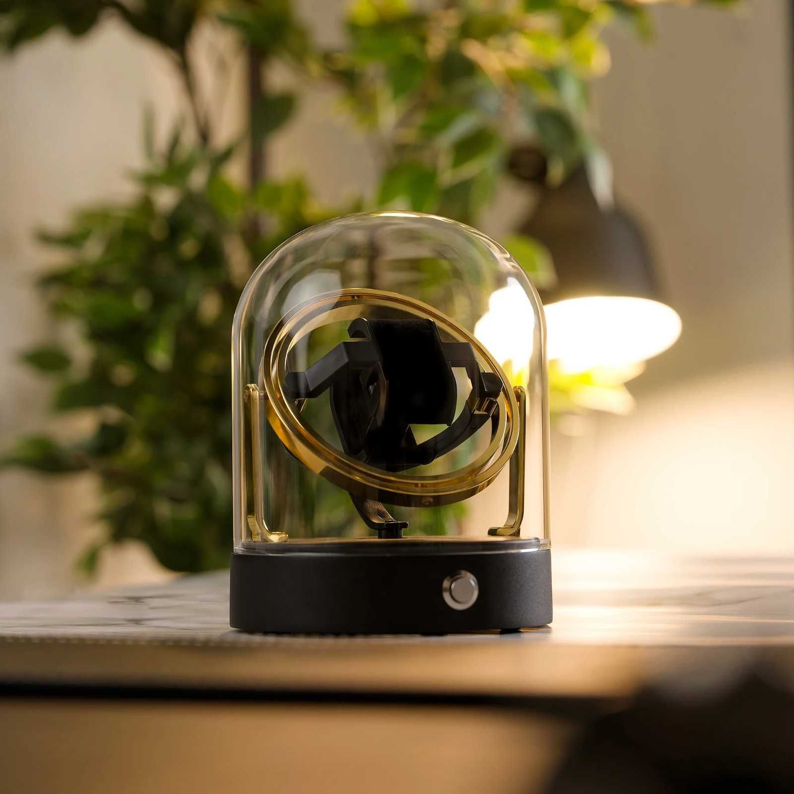 Виндер для часов Gyroscope Single Slot Watch Winder - Saturn
