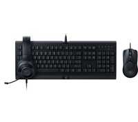 Kit Gaming RAZER Power Up Keyboard Mouse Headset USB Layout US Black