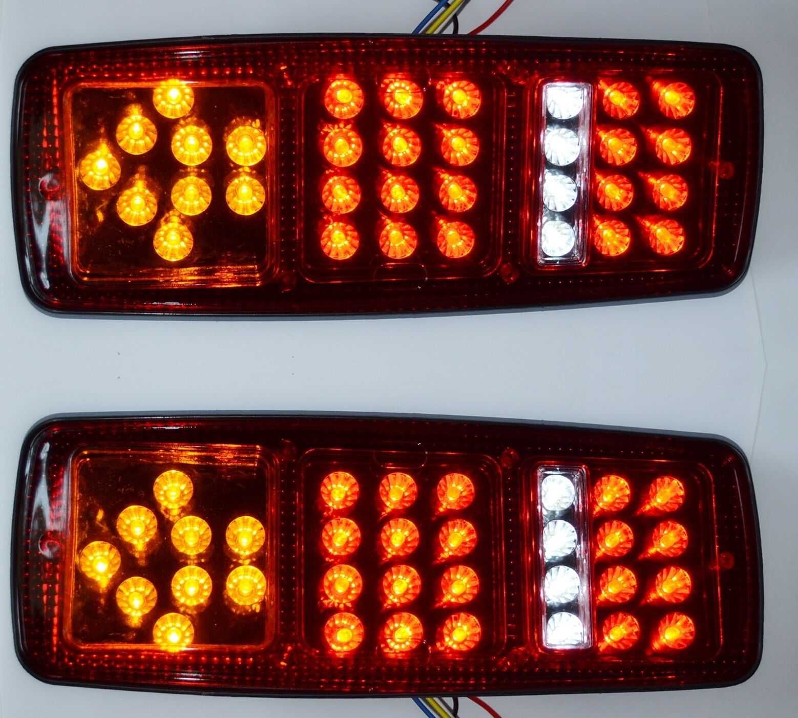 1 бр. ЛЕД LED задни стопове светлини 12V за камион кола бус