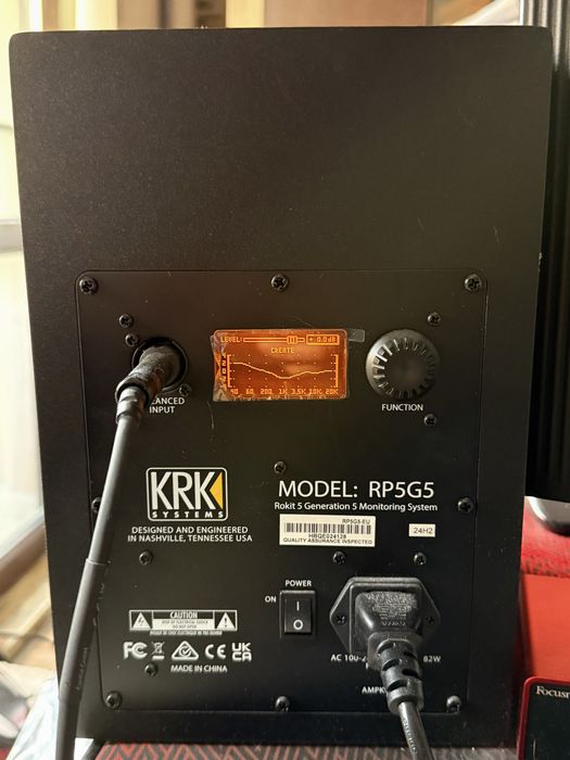 Монитори KRK RP5 G5 2 бр. + комплект балансирани кабели - 1г. гаранция