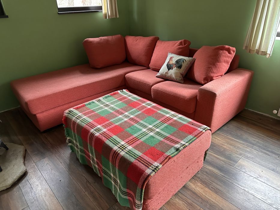 Удобен ъглов диван