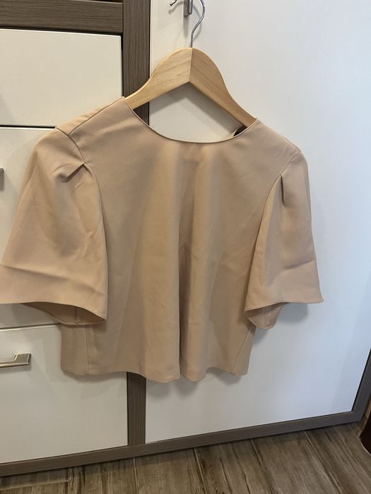 Дамска блуза с къс ръкав Zara