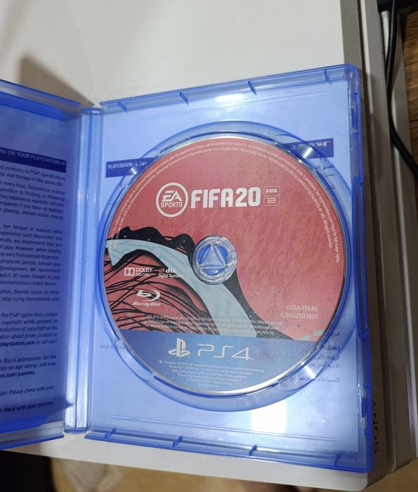 PlayStation 4 Disk FIFA 2020 sotiladi