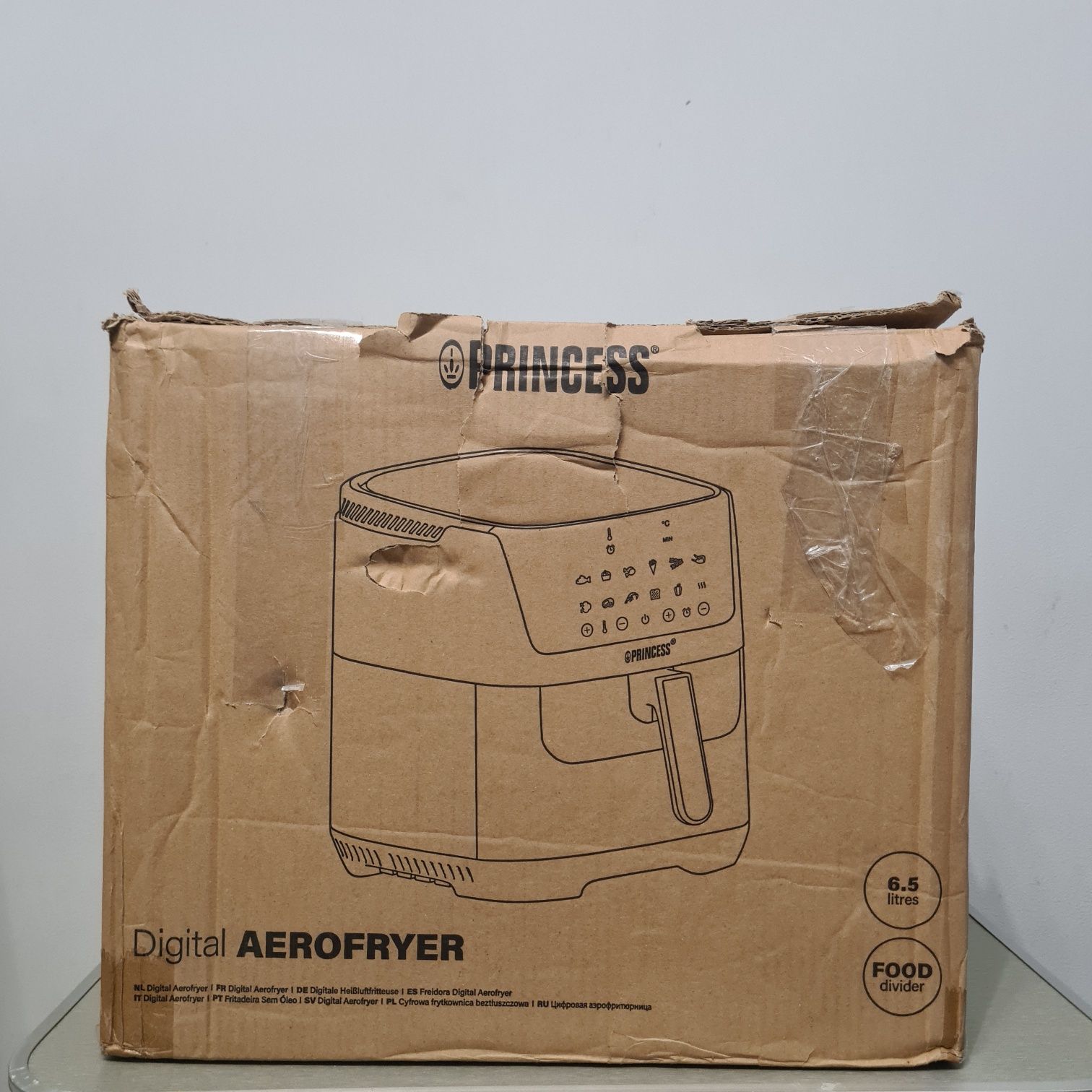 Air Fryer Princess XXXL 6.5L, 12 програми, сензорен екран,
Цифров