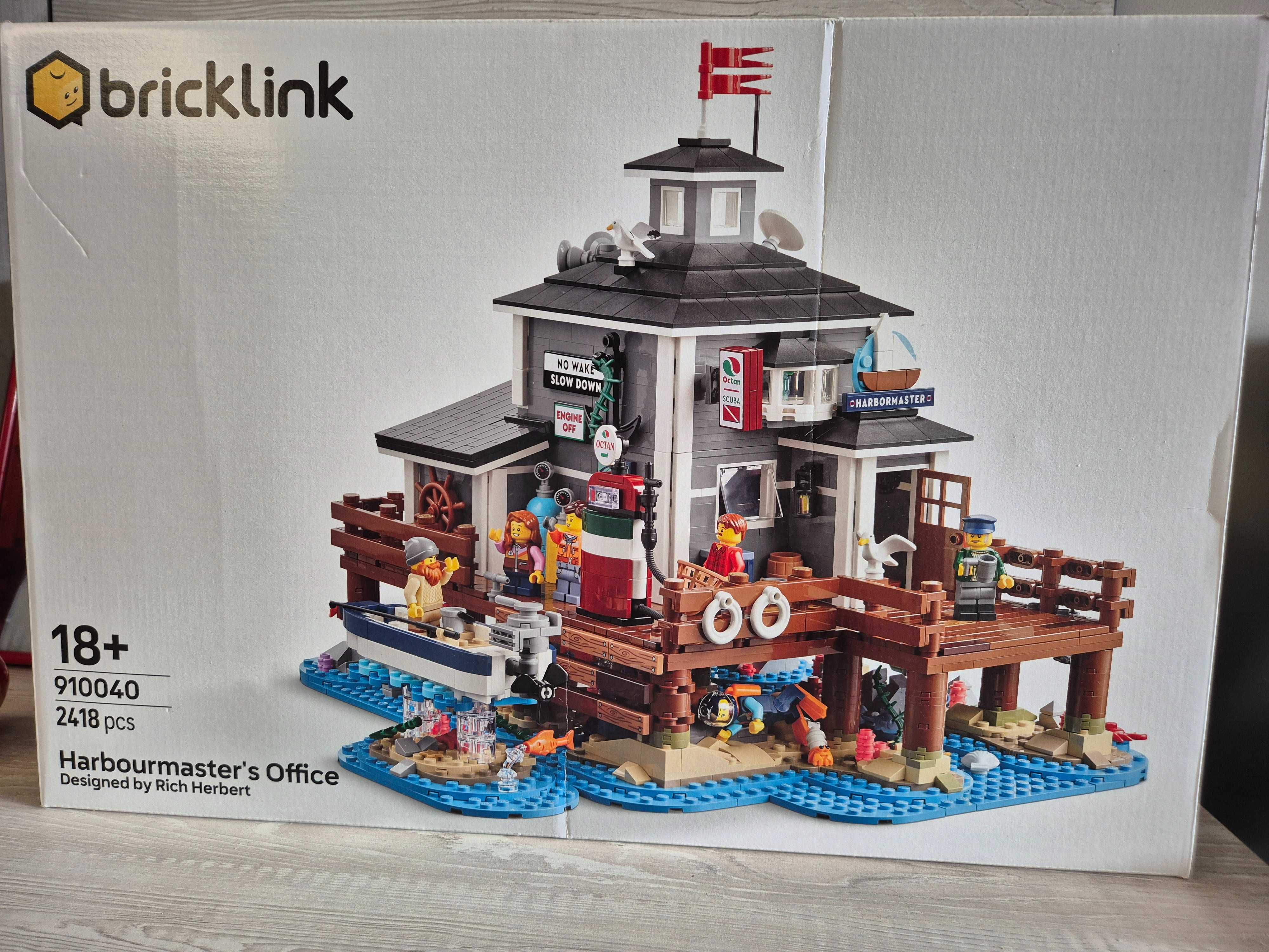 910040 Lego Bricklink Designer Program Harbourmaster's Office