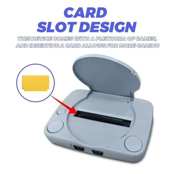 Ретро конзола с вградени игри