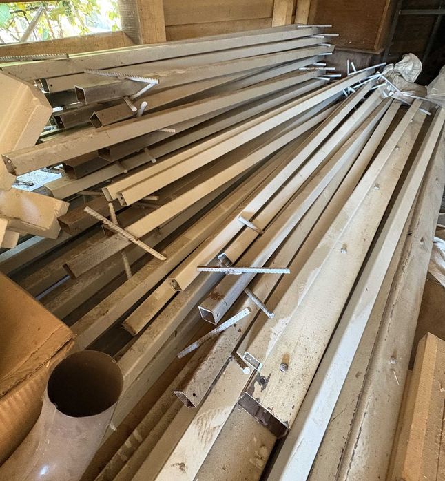 Stalpi de gard NOI PREMIUM sablati si vopsiti ELECTROSTATIC