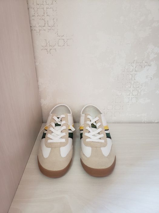 Кроссовки Zara,кожа+замша,для мальчиков и девочек,выходные,35 размер