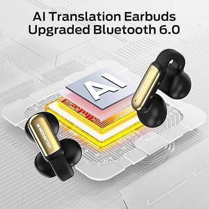 Monster AI Translation Earbuds , 3-в-1 безжични слушалки с преводач