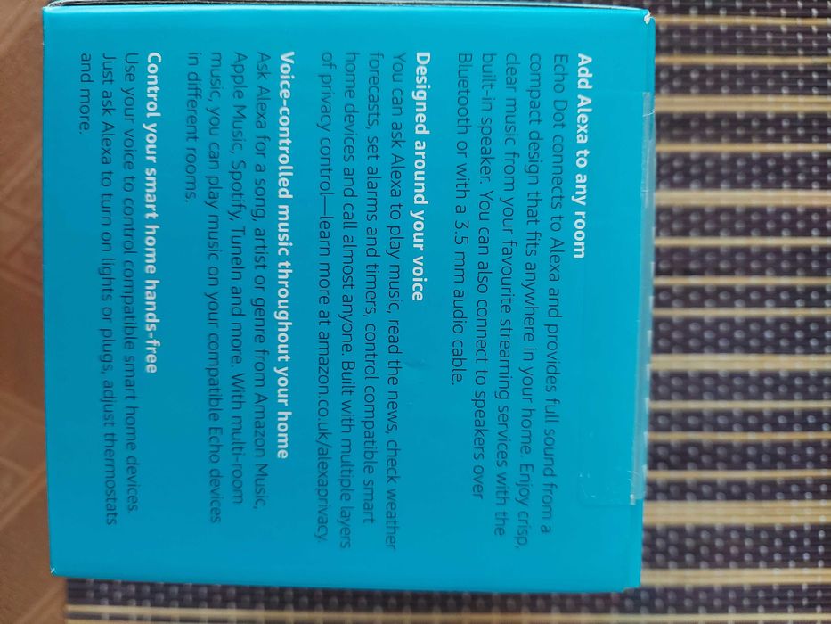 EchoDot a 3-a generatie Alexa