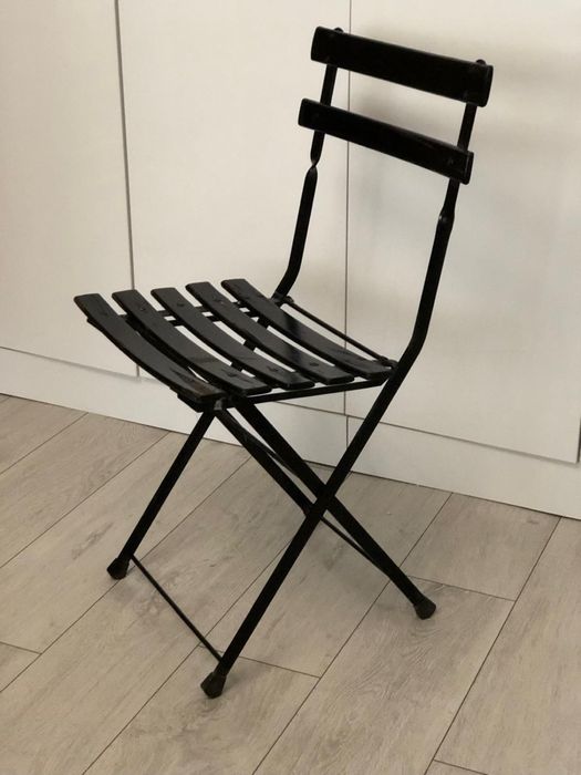 Vintage scaun metalic pliabil