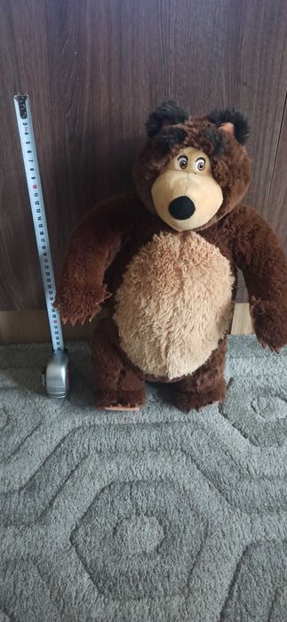 Плюшена играчка Мечока от филма за ''Маша и Мечока"