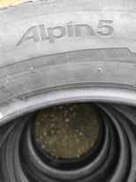 4 бр. Зимни Гуми Michelin 205/60/16, 5-5,5 мм.