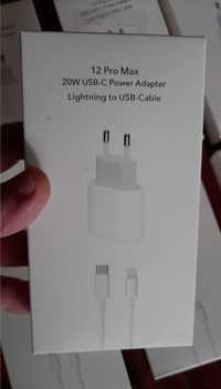 Incarcatoare fast charge iPhone 14,13,12,11,X adaptor+ cablu incarcare