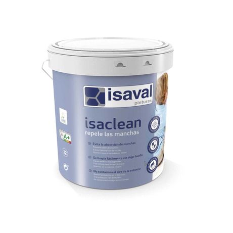 Супер-Моющаяся акриловая краска для интерьера из Испании "ISAVAL"