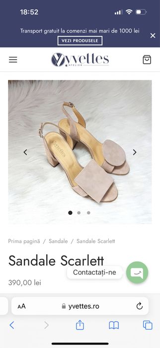 Sandale YVETTES - Scarlett