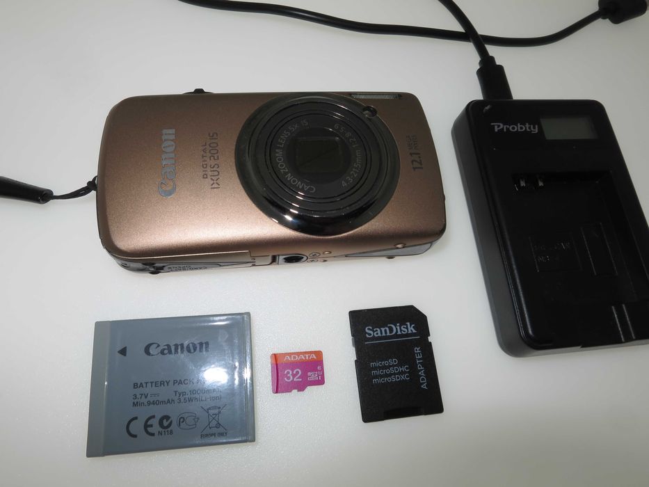 Canon digital IXUS 200 is компактен цифров фотоапарат цифрова камера