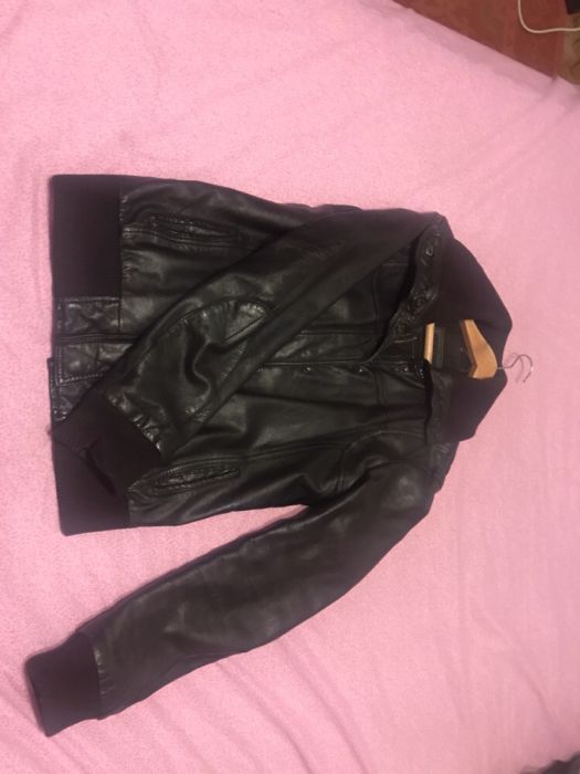 Яке - естествена кожа