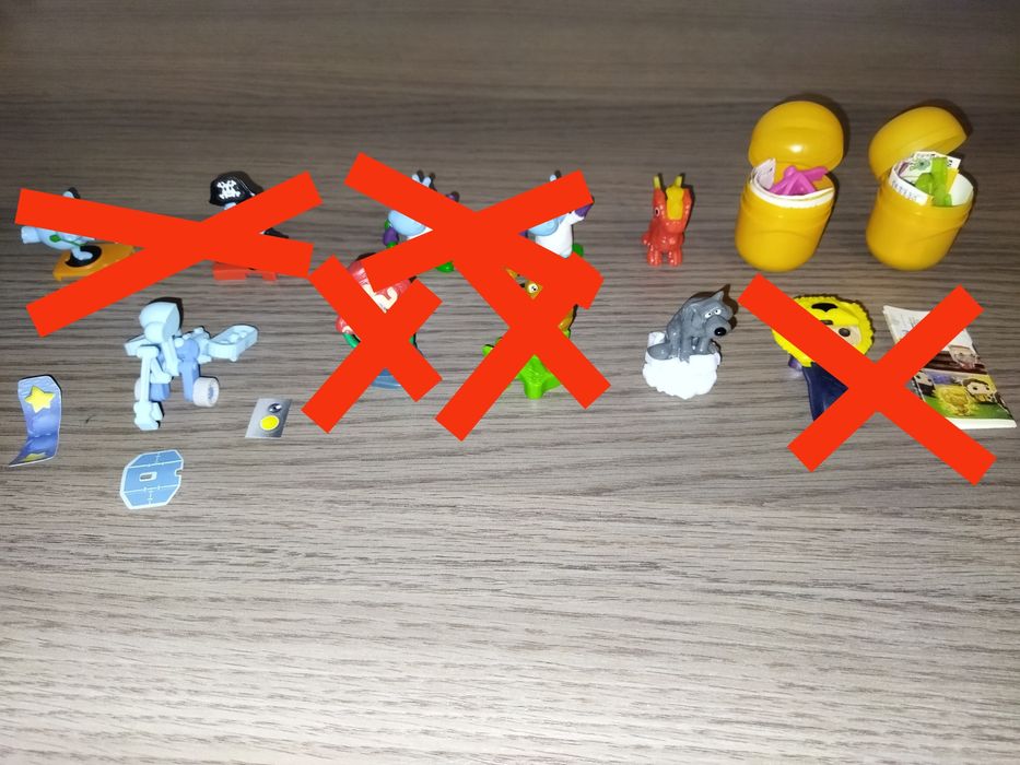 Продажа и обмен Киндер игрушек Супергерои (Marvel), бегемотики