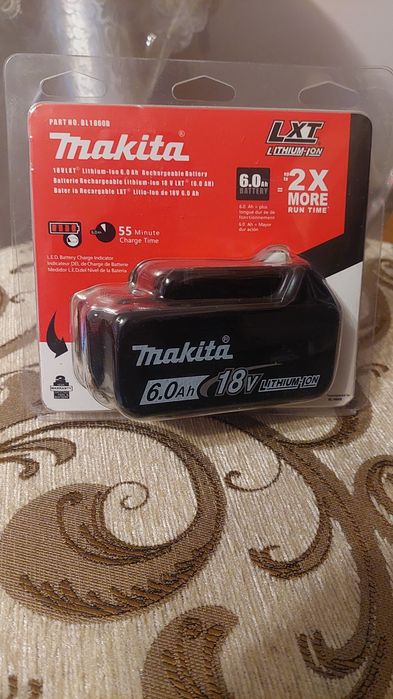 2 Acumulatori pentru Makita de 6 Ah NOI