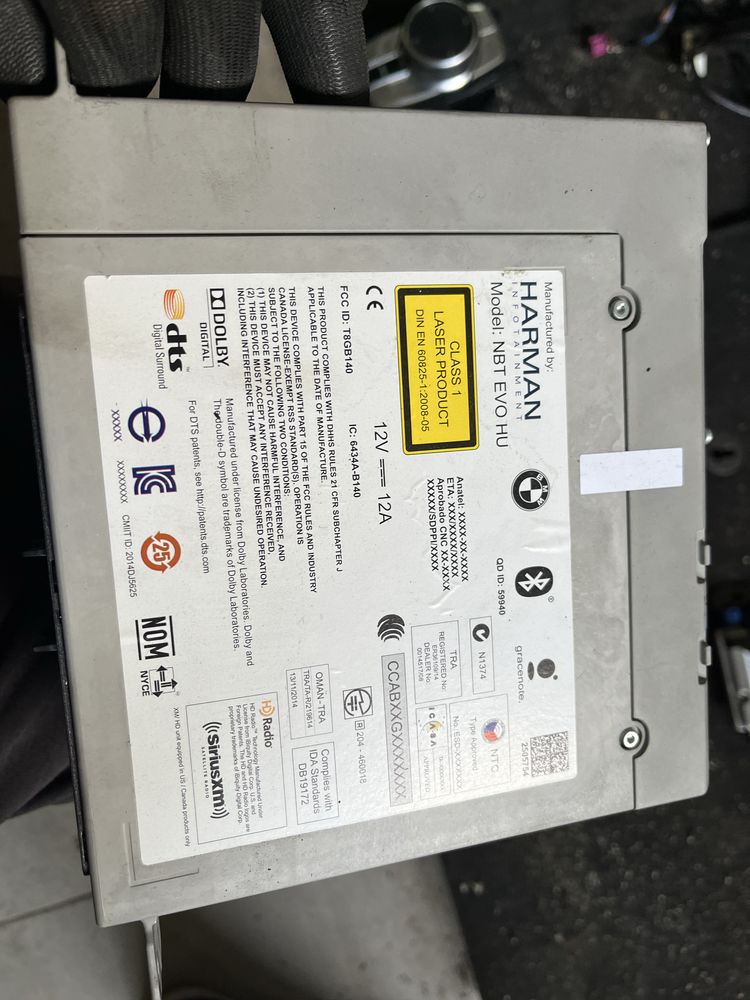 Нбт ево навигация бмв 7 г11/12 ( nbt evo bmw 7 g11/12 2016g )