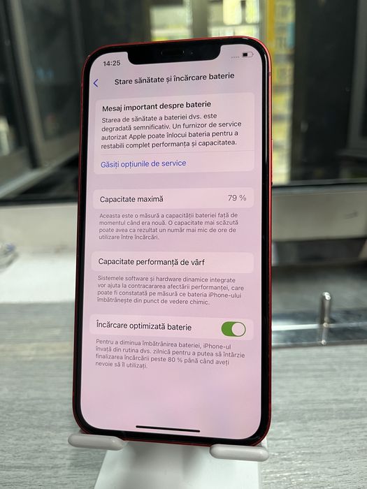 Telefon Iphone 12 Red 64Gb .Ca nou