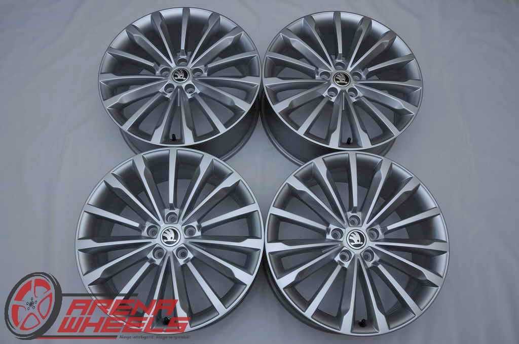 Jante Noi 19 inch Originale Skoda Superb Karoq Kodiaq Enyaq Elroq R19