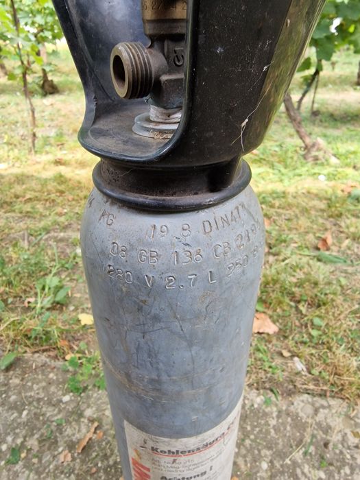 Butelie ROWI, oxigen 2,7 litri co2