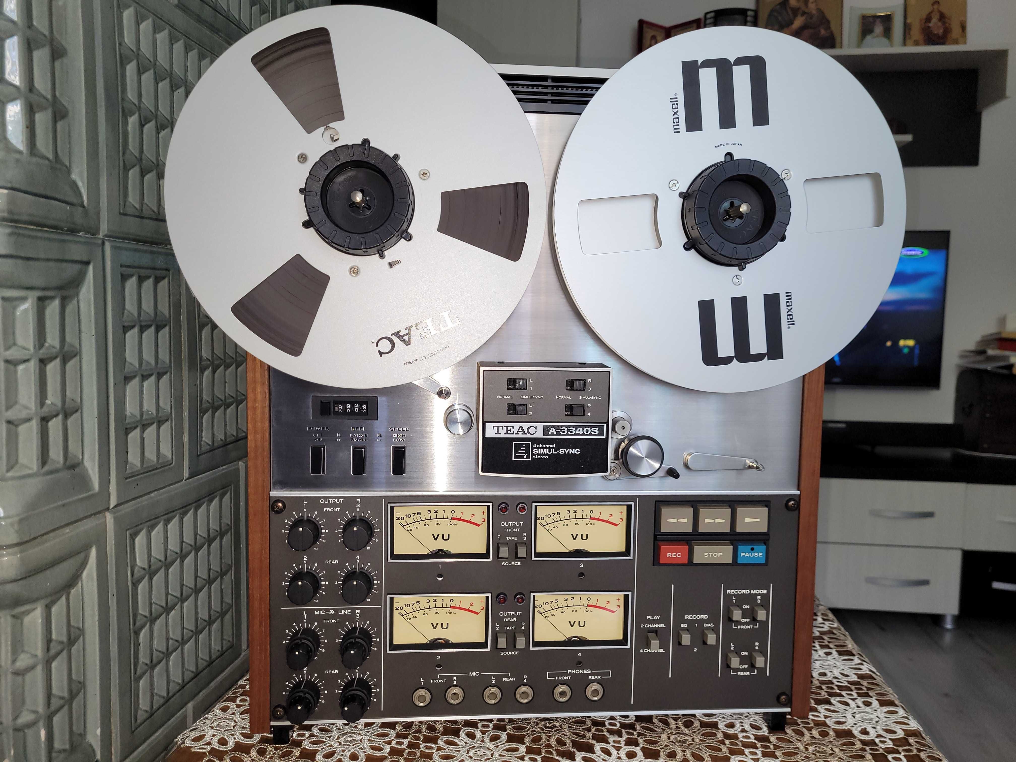 TEAC A-3340S reel to reel
