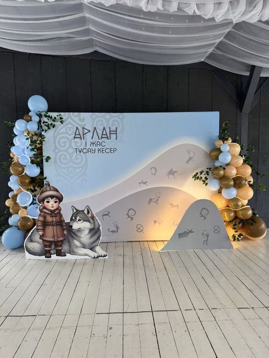 Фотозона, баннер  на выпускной, день рождения!