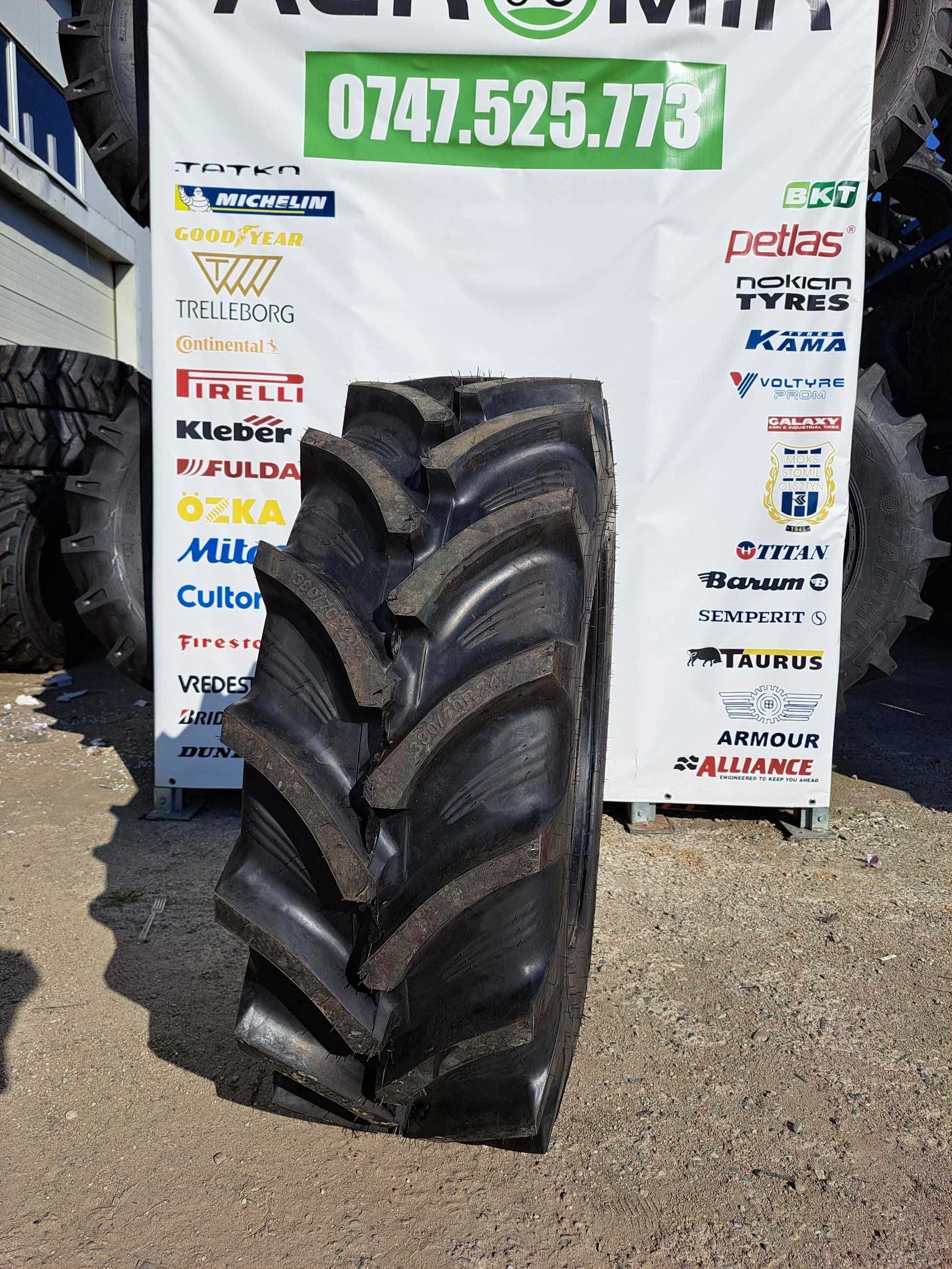 Anvelope TRACTOR fata 380/70R24 OZKA cauciucuri noi radiale