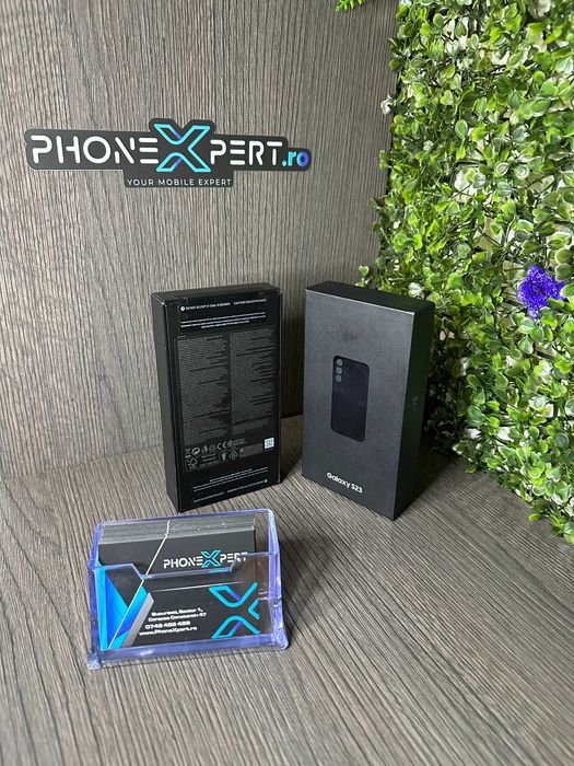 Samsung S23 256GB 5G- Nou cu garantie Negru